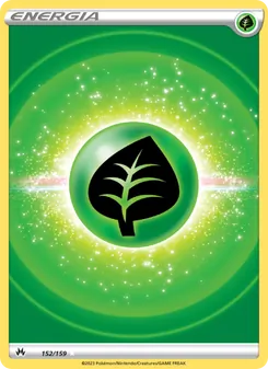 Carta Energia Erba dell'espansione Zenit Regale, numero 152/159