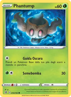 Carta Phantump dell'espansione Fragore Ribelle, numero 14/192