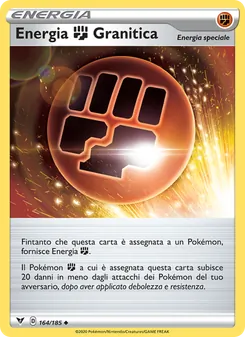Carta Energia Fighting Granitica dell'espansione Voltaggio Sfolgorante, numero 164/185