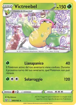 Carta Victreebel dell'espansione Stili di Lotta, numero 3/163
