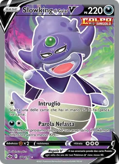 Carta Slowking di Galar V dell'espansione Regno Glaciale, numero 178/198