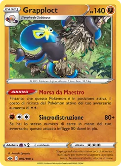 Carta Grapploct dell'espansione Regno Glaciale, numero 92/198