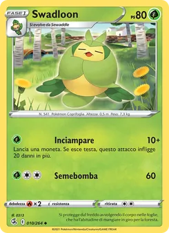Carta Swadloon dell'espansione Colpo Fusione, numero 10/264