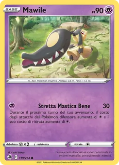 Carta Mawile dell'espansione Colpo Fusione, numero 119/264