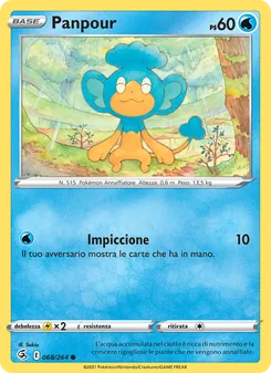 Carta Panpour dell'espansione Colpo Fusione, numero 68/264