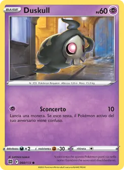 Carta Duskull dell'espansione Astri Lucenti, numero 060/172