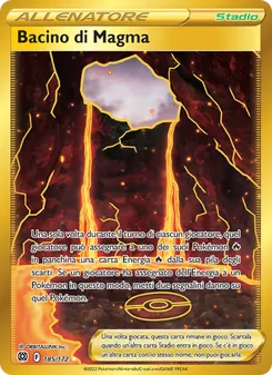 Carta Bacino di Magma dell'espansione Astri Lucenti, numero 185/172