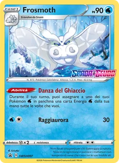 Carta Frosmoth dell'espansione SPSC Promo, numero SWSH007/307