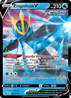 Carta Empoleon V dell'espansione SPSC Promo, numero SWSH108/307