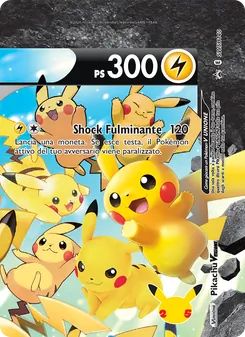 Carta Pikachu V UNIONE dell'espansione SPSC Promo, numero SWSH140/307