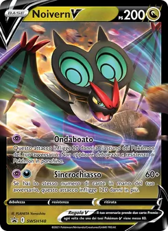 Carta Noivern V dell'espansione SPSC Promo, numero SWSH148/307