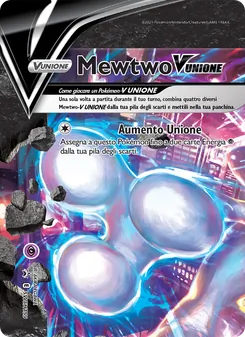 Carta Mewtwo V UNIONE dell'espansione SPSC Promo, numero SWSH159/307