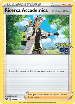 Carta Ricerca Accademica dell'espansione SPSC Promo, numero SWSH178/307