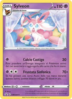 Carta Sylveon dell'espansione SPSC Promo, numero SWSH211/307