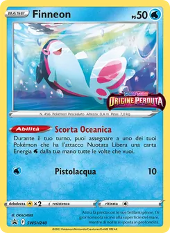 Carta Finneon dell'espansione SPSC Promo, numero SWSH240/307