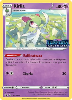 Carta Kirlia dell'espansione SPSC Promo, numero SWSH271/307