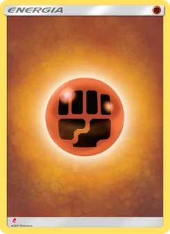 Carta Energia Lotta dell'espansione Sole e Luna trainer Kit (Lycanroc), numero 5/30