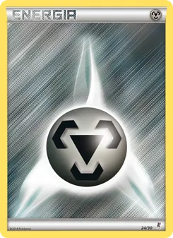 Kartu Metal Energy dari XY trainer Kit (Bisharp), nomor 24/30