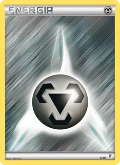 Kartu Metal Energy dari XY trainer Kit (Bisharp), nomor 7/30