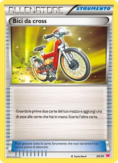 Carta Bici da cross dell'espansione XY trainer Kit (Latias), numero 20/30