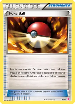 Kaart Poké Ball uit XY trainer Kit (Sylveon), nummer 26/30