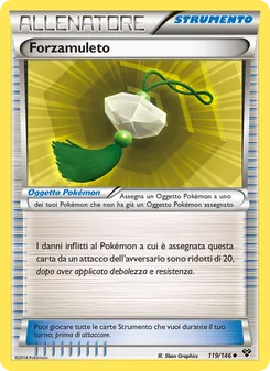 Carta Forzamuleto dell'espansione XY, numero 119/146