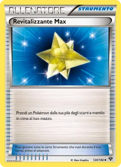 Carta Revitalizzante Max dell'espansione XY, numero 120/146
