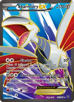 Carta Skarmory EX dell'espansione XY, numero 145/146
