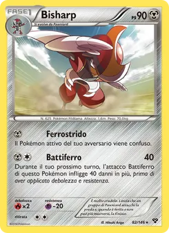 Carta Bisharp dell'espansione XY, numero 82/146