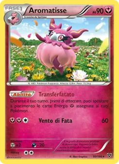 Carta Aromatisse dell'espansione XY, numero 93/146