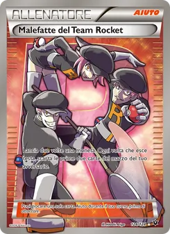 Carta Malefatte del Team Rocket dell'espansione Destini Incrociati, numero 124/124