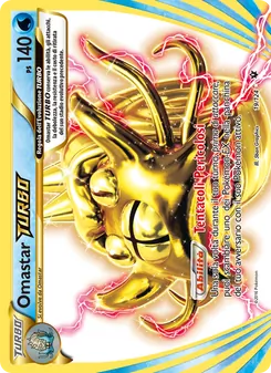 Carta Omastar TURBO dell'espansione Destini Incrociati, numero 19/124