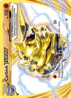 Carta Carbink TURBO dell'espansione Destini Incrociati, numero 51/124