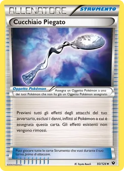Carta Cucchiaio Piegato dell'espansione Destini Incrociati, numero 93/124