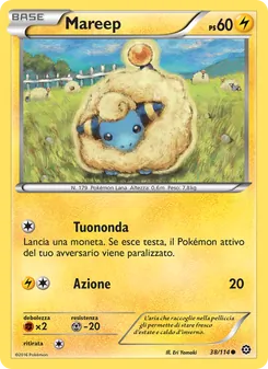 Carta Mareep dell'espansione Vapori Accesi, numero 38/114