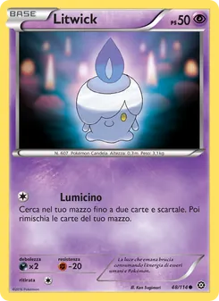 Carta Litwick dell'espansione Vapori Accesi, numero 48/114