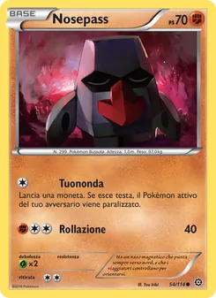 Carta Nosepass dell'espansione Vapori Accesi, numero 54/114