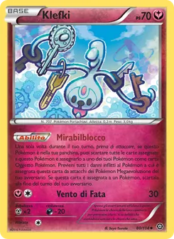 Carta Klefki dell'espansione Vapori Accesi, numero 80/114