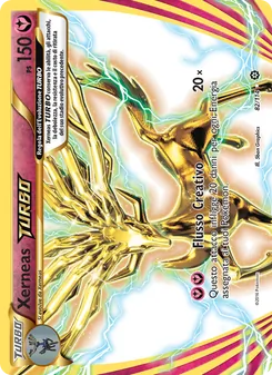 Carta Xerneas TURBO dell'espansione Vapori Accesi, numero 82/114