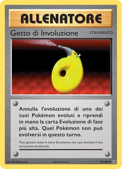 Carta Getto di Involuzione dell'espansione Evoluzioni, numero 76/108