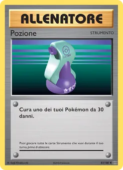 Carta Pozione dell'espansione Evoluzioni, numero 83/108