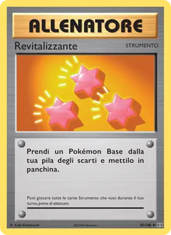 Carta Revitalizzante dell'espansione Evoluzioni, numero 85/108