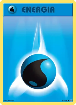 Carta Energia Acqua dell'espansione Evoluzioni, numero 93/108