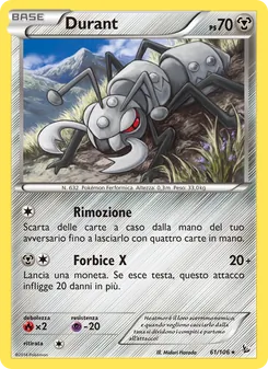 Carta Durant dell'espansione Fuoco Infernale, numero 61/106
