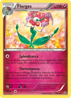 Carta Florges dell'espansione Fuoco Infernale, numero 66/106