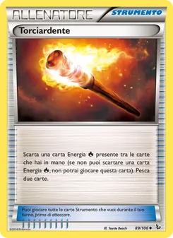 Carta Torciardente dell'espansione Fuoco Infernale, numero 89/106
