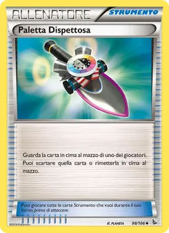 Carta Paletta Dispettosa dell'espansione Fuoco Infernale, numero 98/106