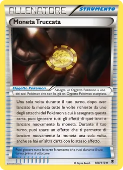 Carta Moneta Truccata dell'espansione Forze Spettrali, numero 108/119