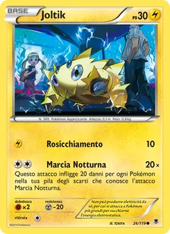 Carta Joltik dell'espansione Forze Spettrali, numero 26/119