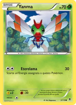 Carta Yanma dell'espansione Forze Spettrali, numero 3/119